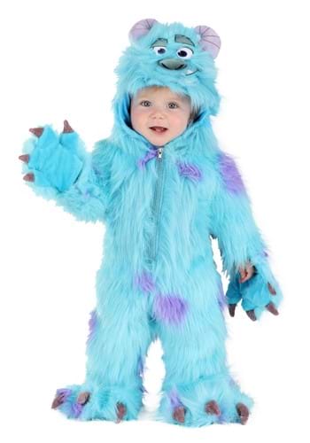 Click Here to buy Disney Monsters Inc Baby Hooded Sulley Costume from HalloweenCostumes, CDN Funds & Shipping