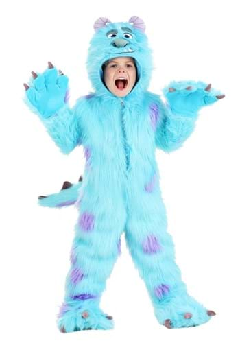 Click Here to buy Hooded Monsters Inc Sulley Toddler Costume from HalloweenCostumes, CDN Funds & Shipping