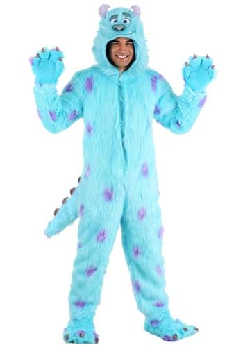 Hooded Disney Monsters Inc Sulley Adult Size Costume