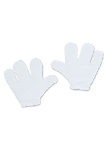 White Costume Gloves