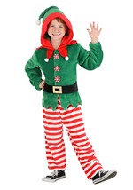 Kid's Elf Jumpsuit Costume Alt 6