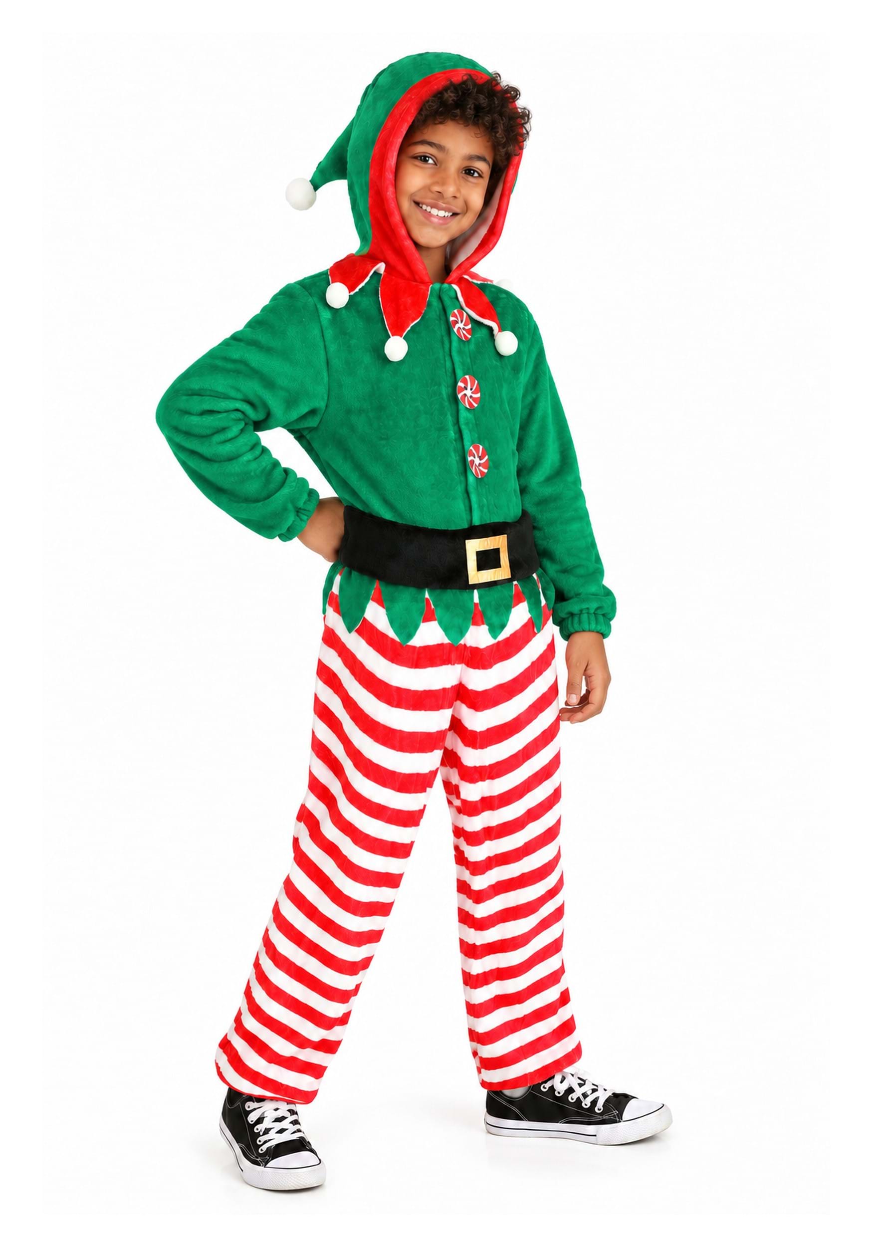 Elf Jumpsuit Kid's Costume