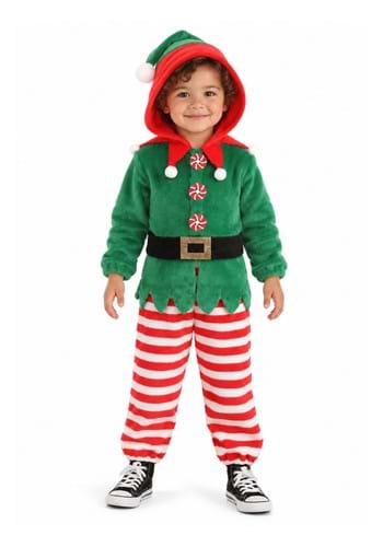 Toddler Elf Jumpsuit Costume Upd 1