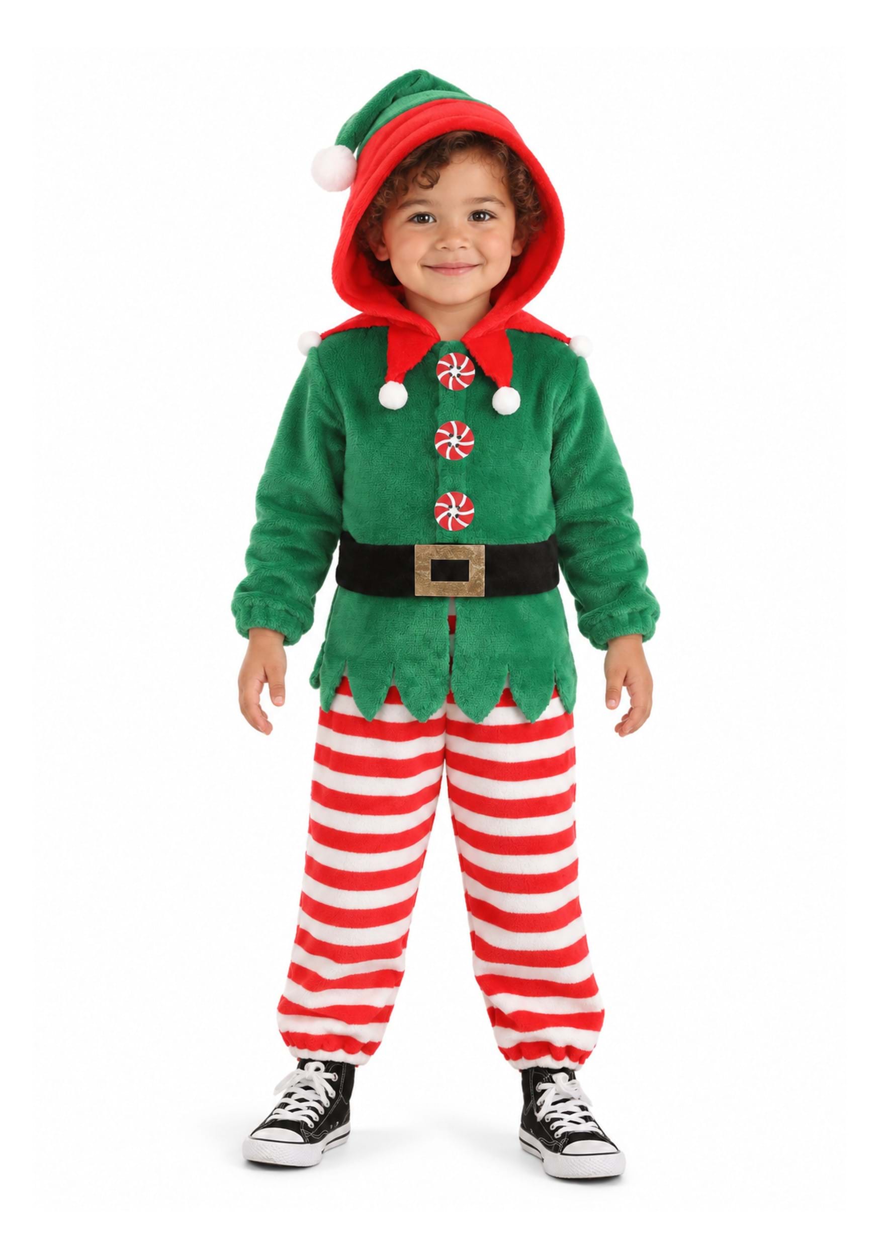 Elf Toddler Jumpsuit Costume | Elf Costumes