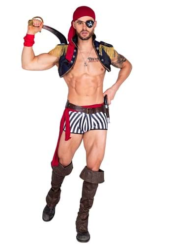 Click Here to buy Mens Captain Hunk Sexy Costume from HalloweenCostumes, CDN Funds & Shipping