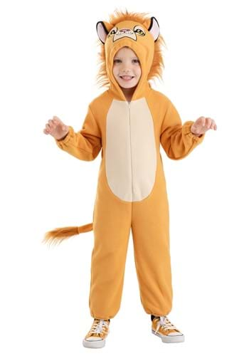 Click Here to buy Lion Onesie Toddler Costume from HalloweenCostumes, CDN Funds & Shipping