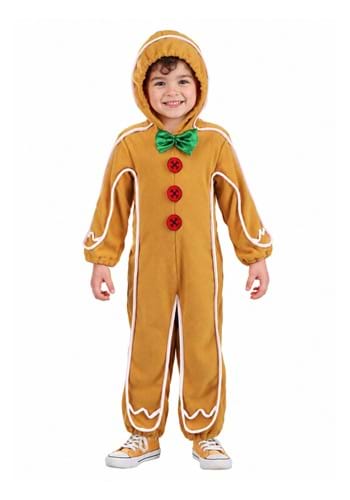 Gingerbread Man Onesie Toddler Costume upd