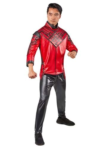 Click Here to buy Mens Shang-Chi Deluxe Shang-Chi Costume from HalloweenCostumes, CDN Funds & Shipping
