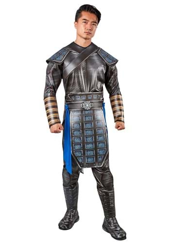 Click Here to buy Mens Shang-Chi Deluxe Wenwu Costume from HalloweenCostumes, CDN Funds & Shipping