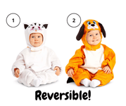 Infant Reversible Magic Cat/Dog Costume