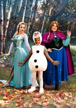 Plus Size Olaf Frozen Costume Alt 2