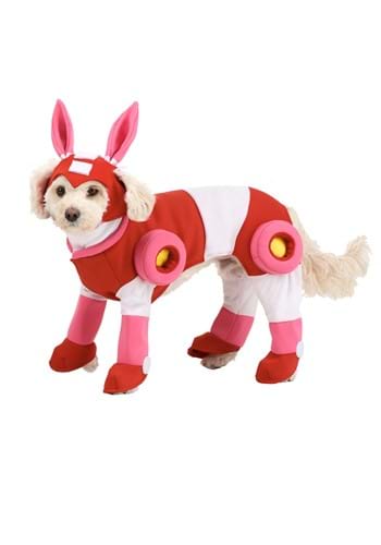 Click Here to buy Mega Man Rush Pet Costume for Dogs from HalloweenCostumes, CDN Funds & Shipping