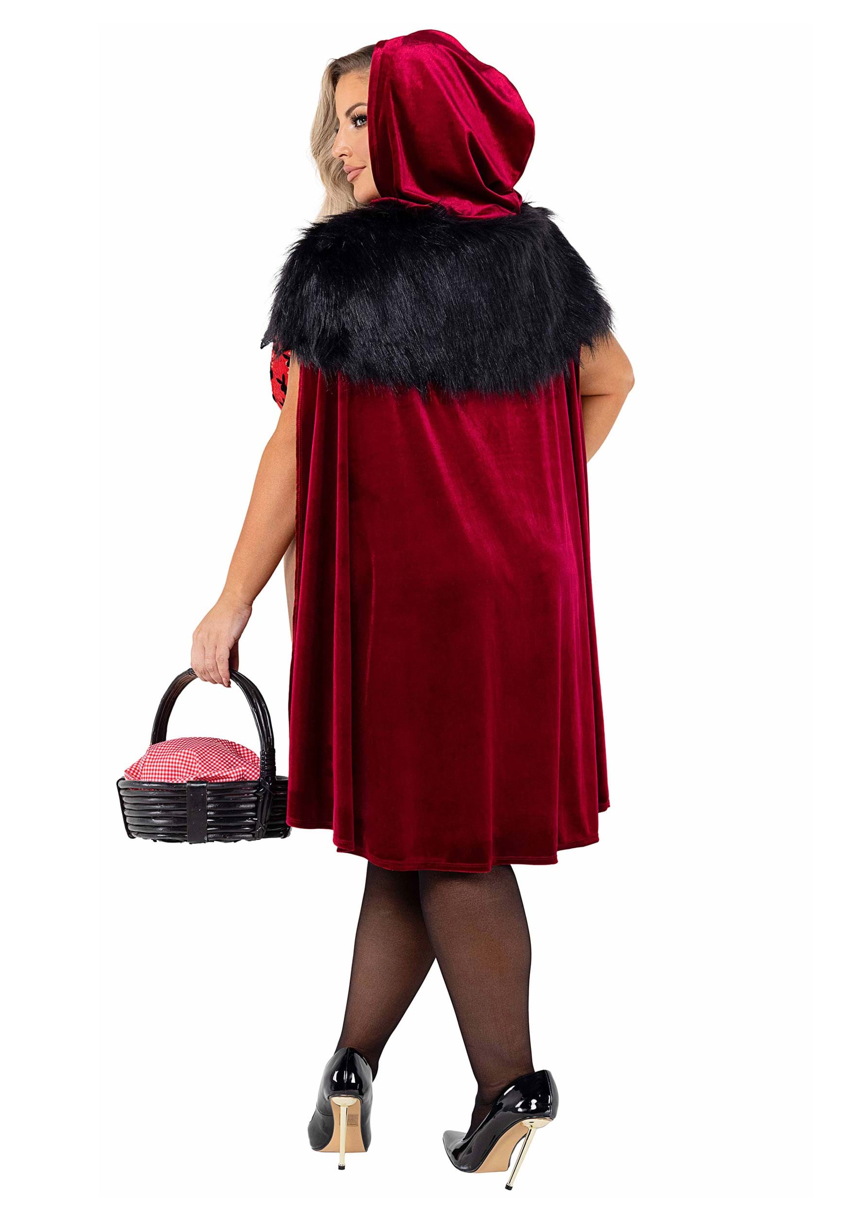 Plus Size Playboy Red Riding Hood Women's Costume