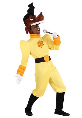 Click Here to buy Disney Goofy Movie Powerline Adult Costume from HalloweenCostumes, CDN Funds & Shipping