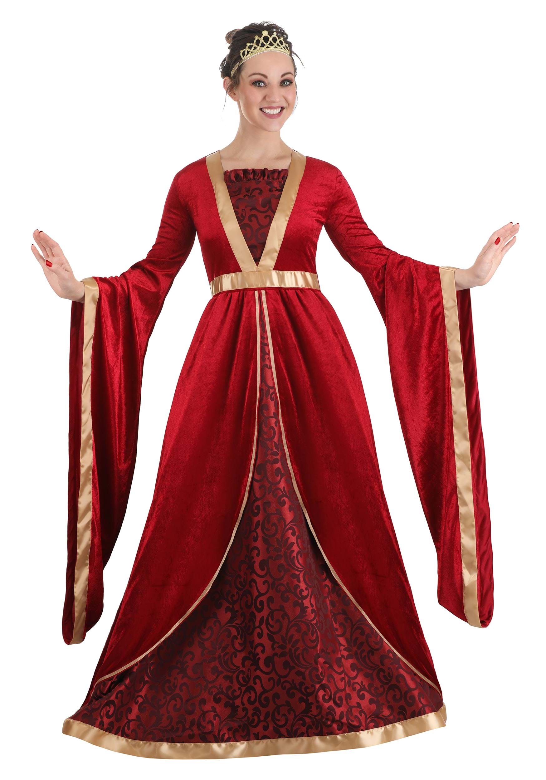 Adult Renaissance Maiden Costume , Historical Costumes
