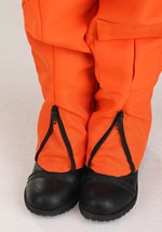 Toddler Orange Astronaut Jumpsuit Costume Alt 7