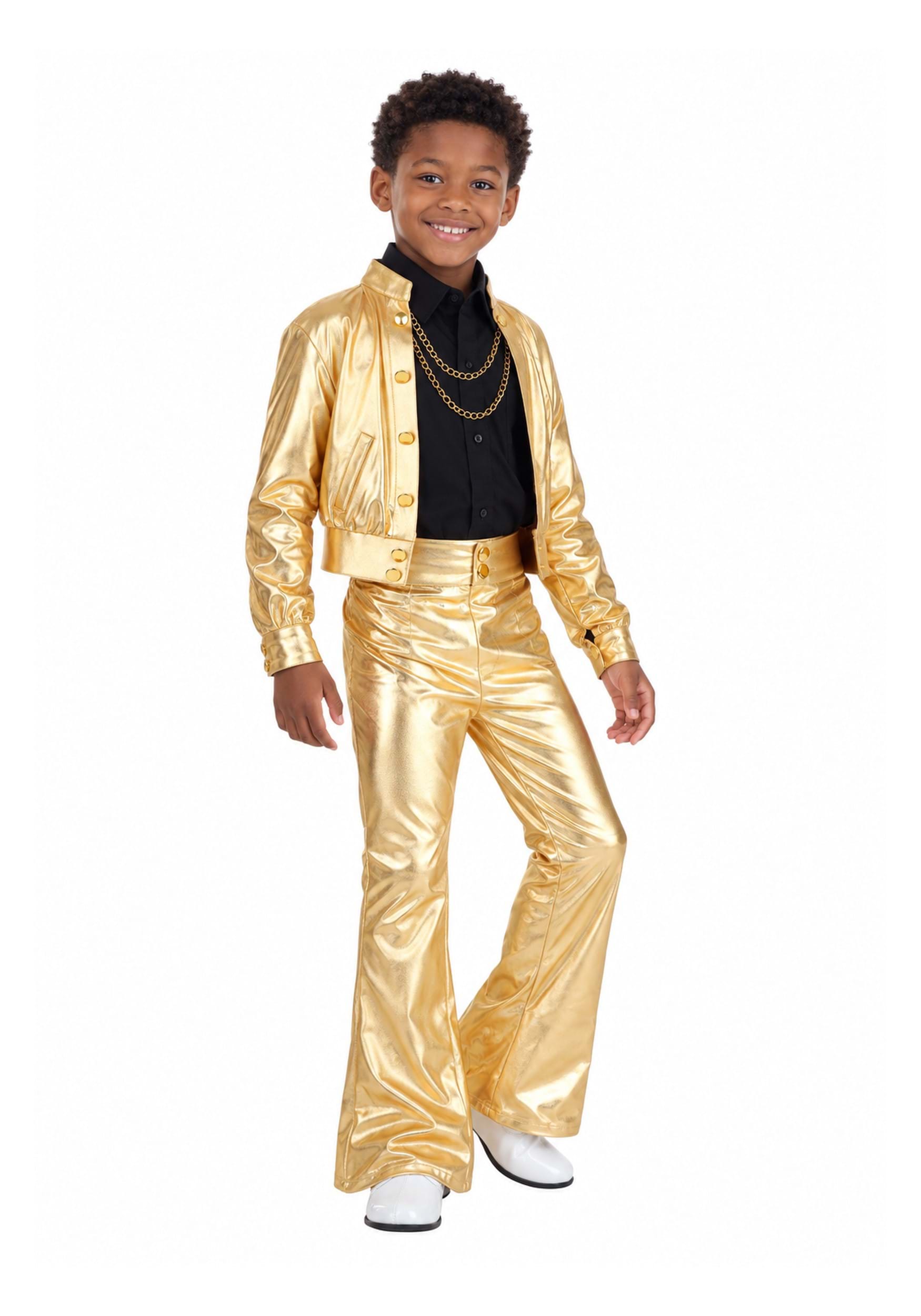 Child Studio Disco Costume | Kid's Disco Halloween Costumes
