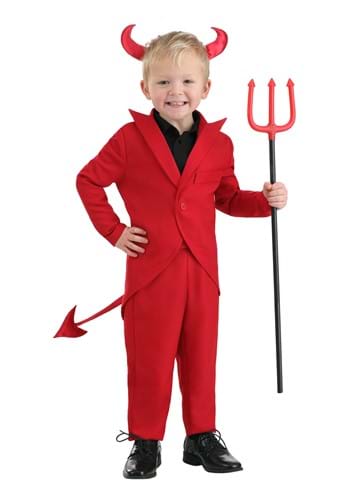 Toddler Red Devil Suit Costume