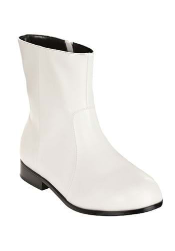 Adult White 70s Boots