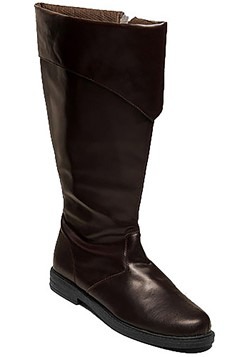 Tall Brown Costume Boots