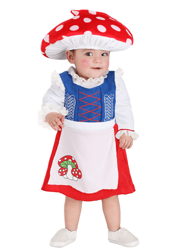 Click Here to buy Gentle-Hearted Baby Garden Gnome Costume from HalloweenCostumes, CDN Funds & Shipping