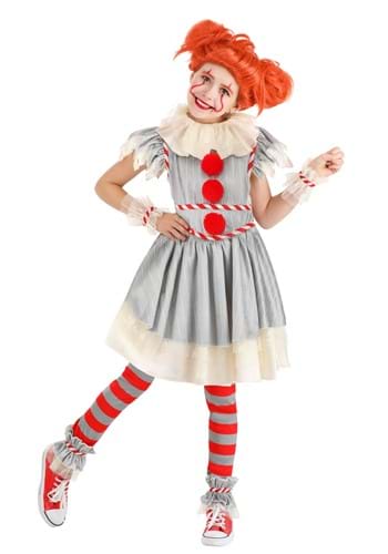 Click Here to buy Killer Clown Cutie Kids Costume from HalloweenCostumes, CDN Funds & Shipping