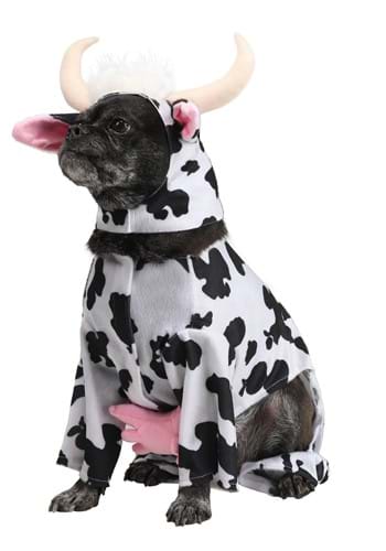 Click Here to buy Cow Pet Dog Costume from HalloweenCostumes, CDN Funds & Shipping