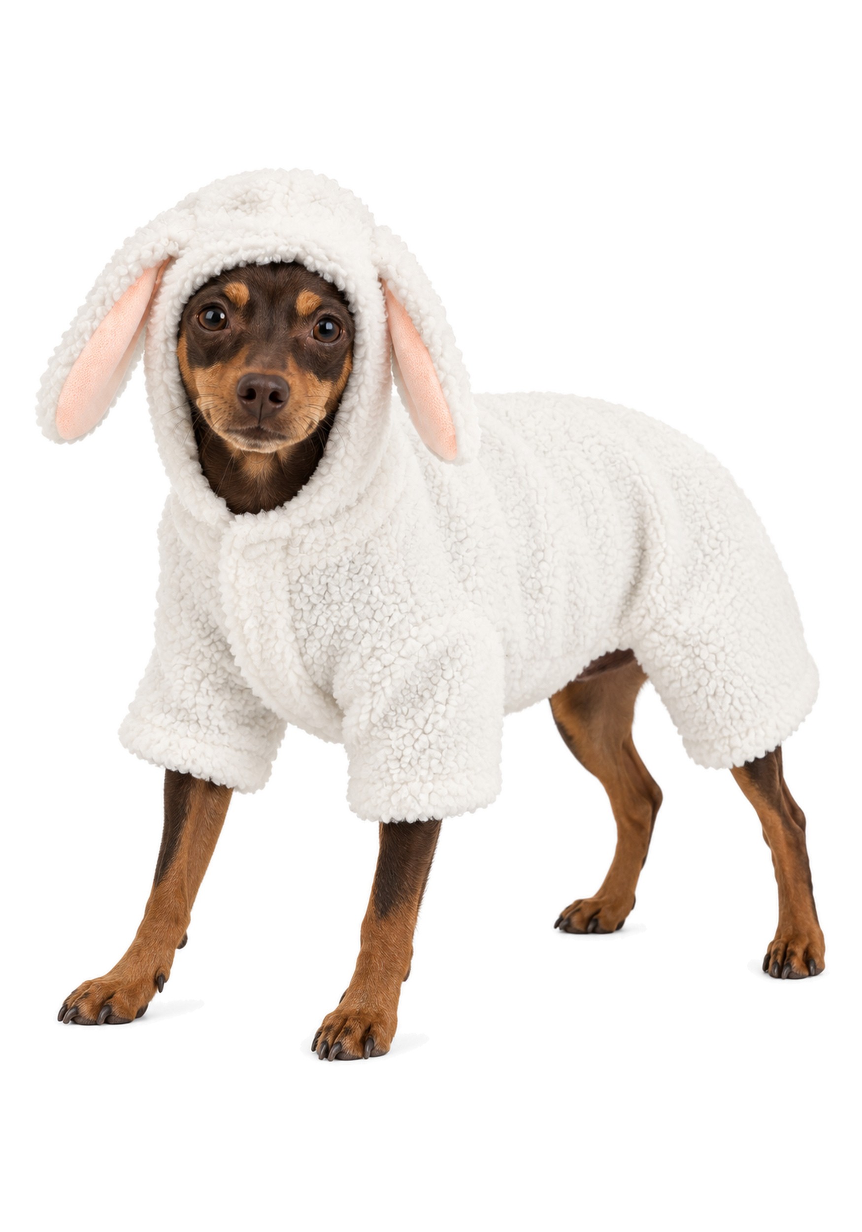 Sheep Pet Costume for Dogs and Cats