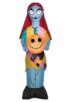 42 Inch Small Airblown Sally with Jack Pumpkin