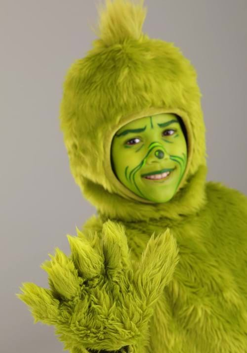 Dr. Seuss Grinch Open Face Kid's Costume