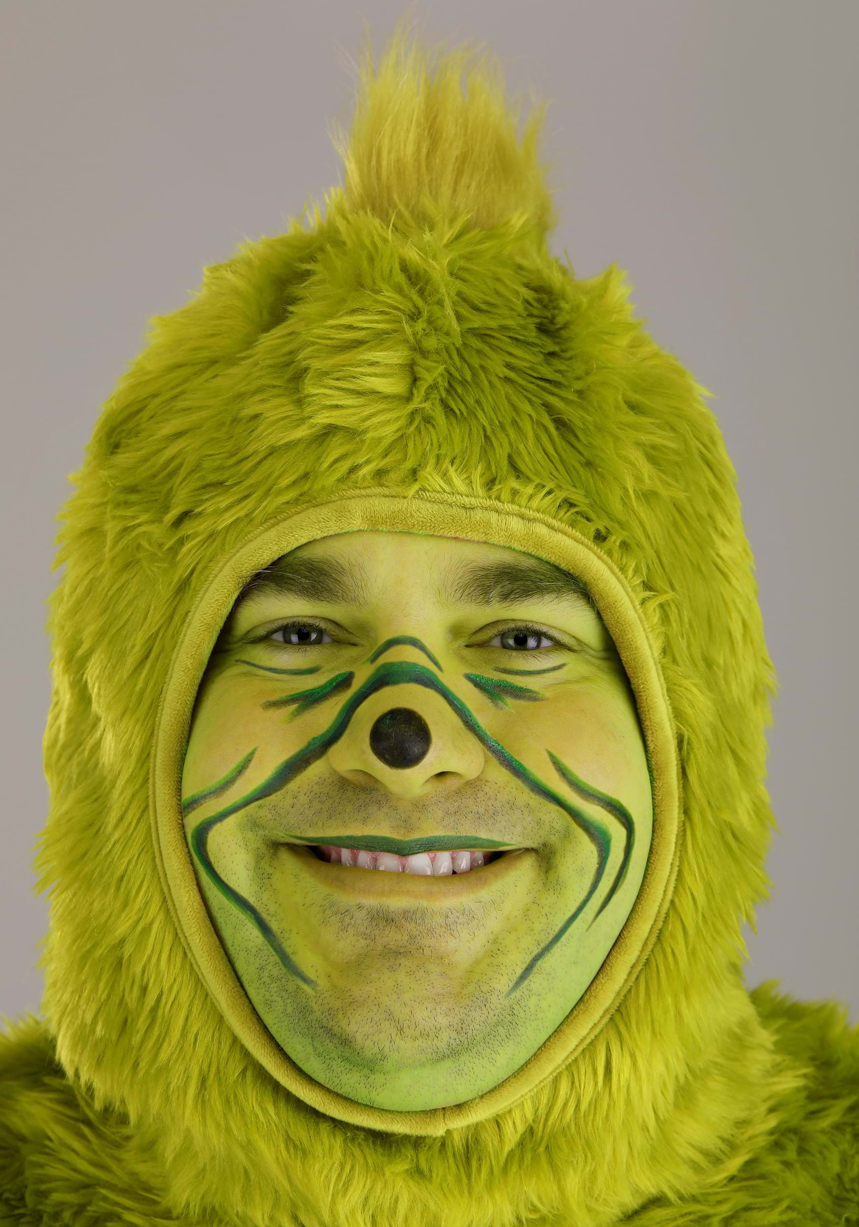 Dr. Seuss Grinch Plus Size Open Face Costume