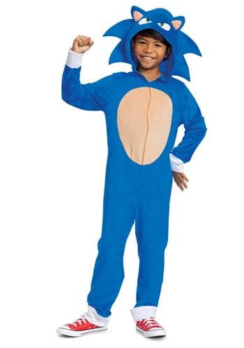 Click Here to buy Kids Sonic Movie 2 Classic Costume from HalloweenCostumes, CDN Funds & Shipping