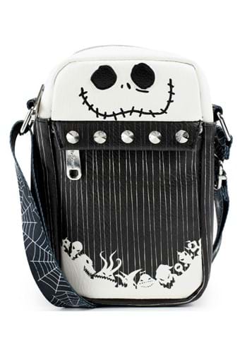 Click Here to buy Nightmare Before Christmas Jack Skellington Crossbody Purse from HalloweenCostumes, CDN Funds & Shipping