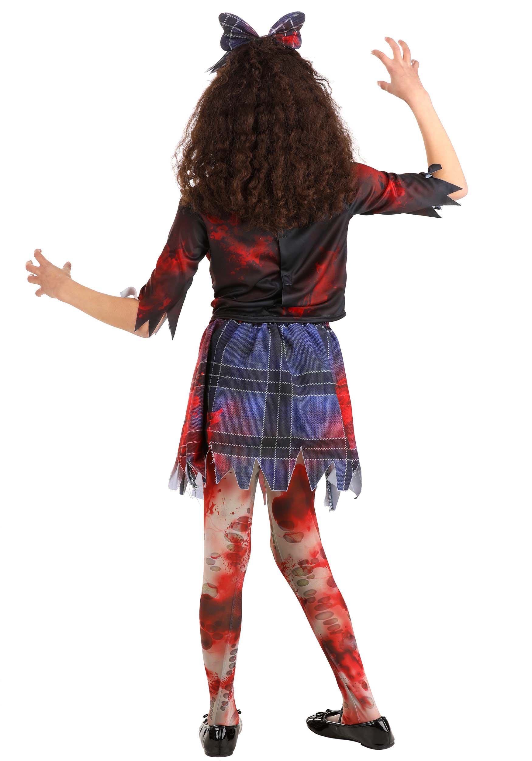 School Zombie Girl Costume