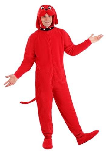Click Here to buy Clifford the Big Red Dog Adult Costume from HalloweenCostumes, CDN Funds & Shipping