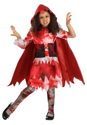 Click Here to buy Zombie Red Riding Hood Girls Costume | Zombie Costumes from HalloweenCostumes, CDN Funds & Shipping