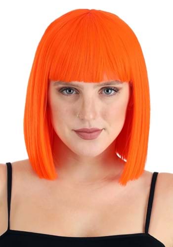 Click Here to buy Adult Bright Orange Bob Wig from HalloweenCostumes, CDN Funds & Shipping