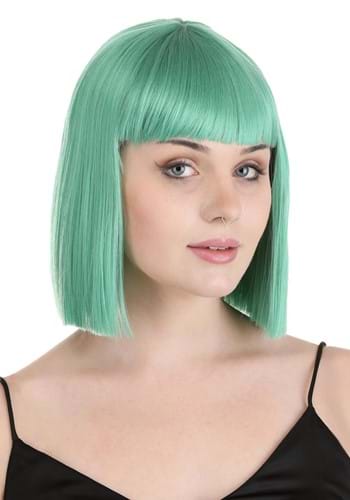Click Here to buy Adult Teal Green Bob Wig from HalloweenCostumes, CDN Funds & Shipping