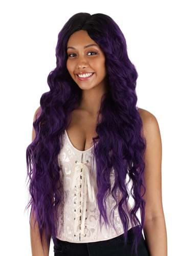 Click Here to buy Long Dark Purple Wavy Wig from HalloweenCostumes, CDN Funds & Shipping