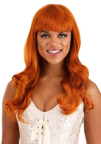 Click Here to buy Long Rich Orange Wavy Wig from HalloweenCostumes, CDN Funds & Shipping