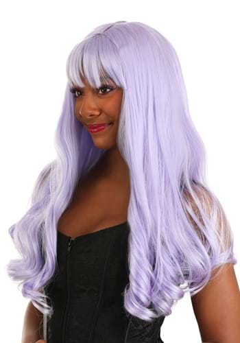 Purple wig cosplay best sale