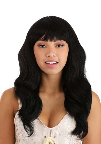 Click Here to buy Deep Black Full Wavy Womens Wig from HalloweenCostumes, CDN Funds & Shipping