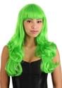 Bright Green Full Wavy Wig