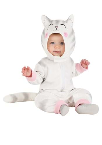 Click Here to buy White and Gray Baby Kitty Costume from HalloweenCostumes, CDN Funds & Shipping