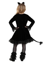 Kid's Precious Black Cat Costume Alt 1