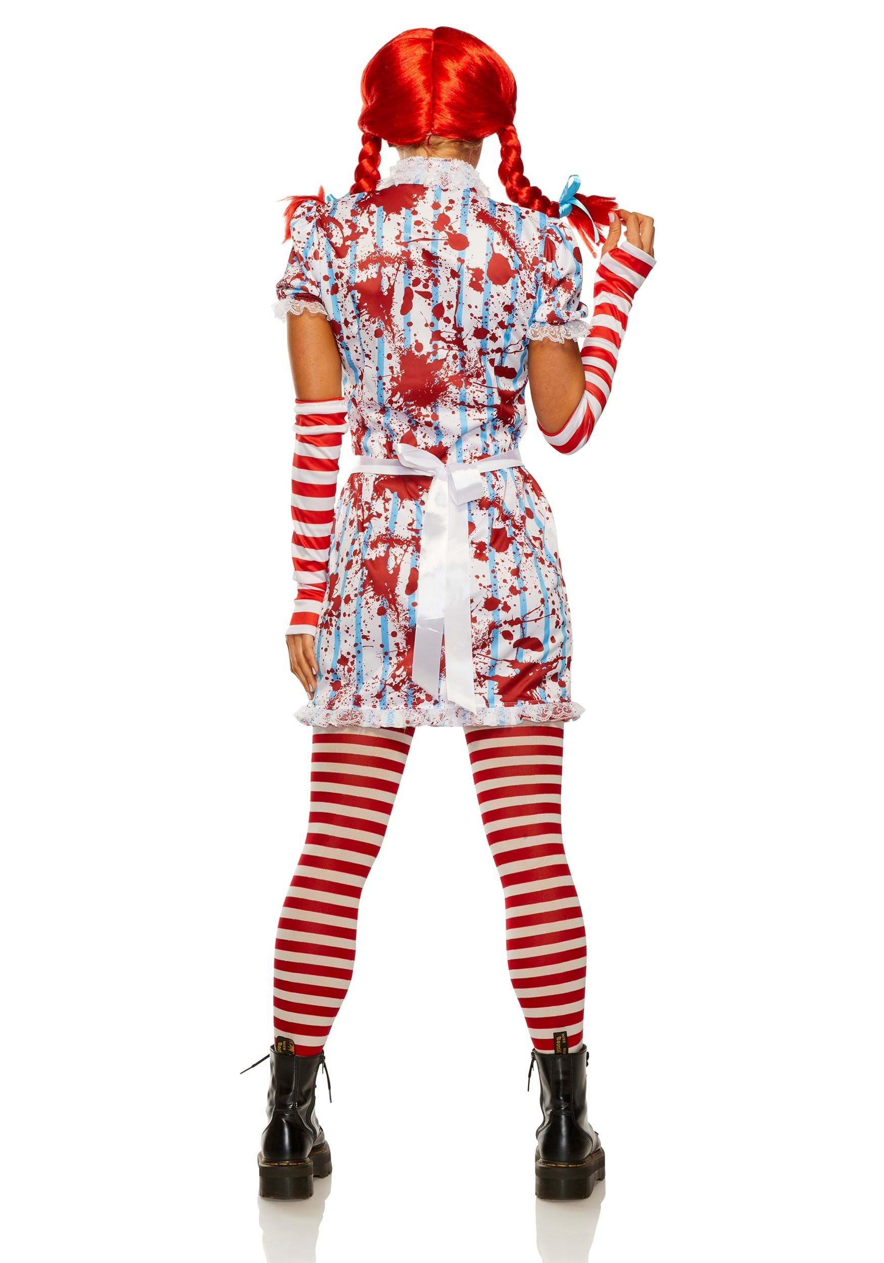 Evil Fast Food Girl Costume For Women