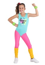 Totally 80s Workout Costume for Girls Alt 6