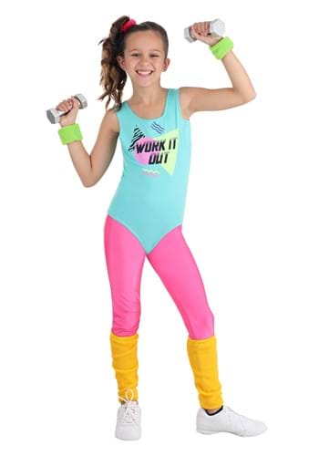 Totally 80s Workout Costume for Girls