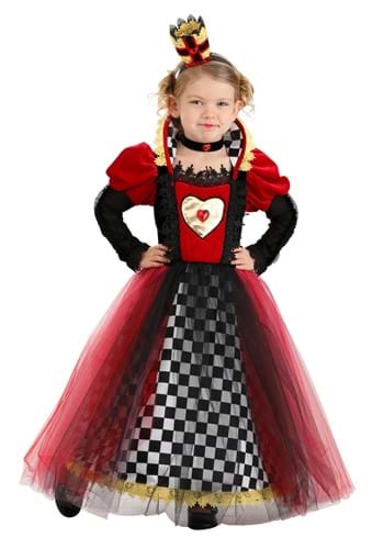 Click Here to buy Ravishing Queen of Hearts Toddler Costume from HalloweenCostumes, CDN Funds & Shipping