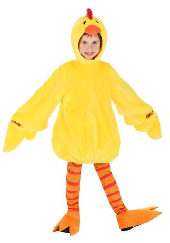 Click Here to buy Kids Cozy Yellow Chicken Costume | Animal Costumes from HalloweenCostumes, CDN Funds & Shipping